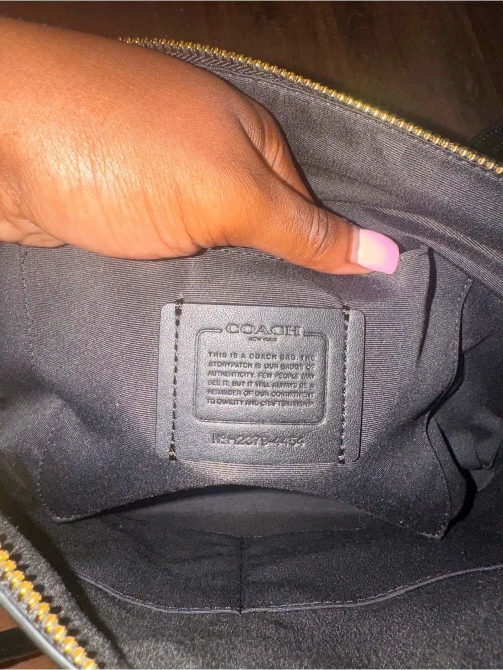 Coach worn couple